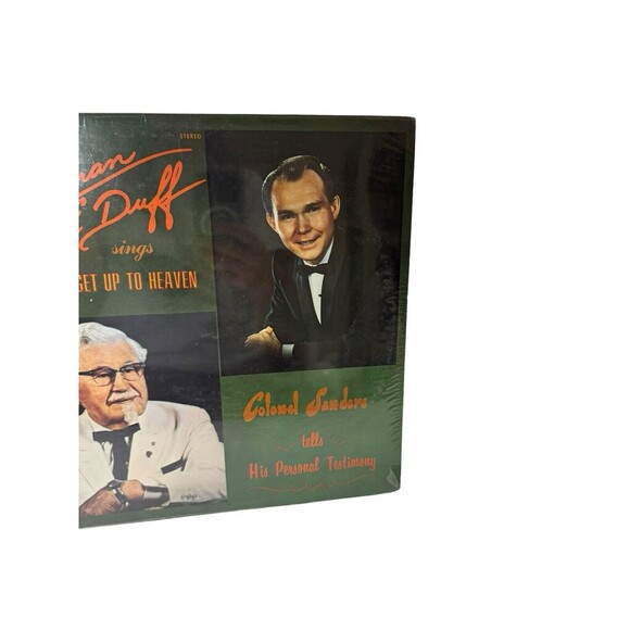 Colman McDuff Sings When I Get To Heaven Colonel Sanders Sealed Vinyl LP- Read - Picture 4 of 11